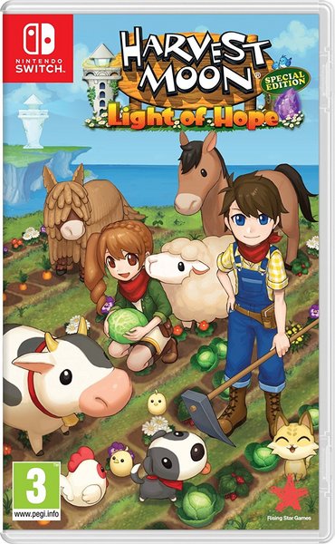 SWITCH HARVEST MOON LA LUZ DE LA ESPERANZA